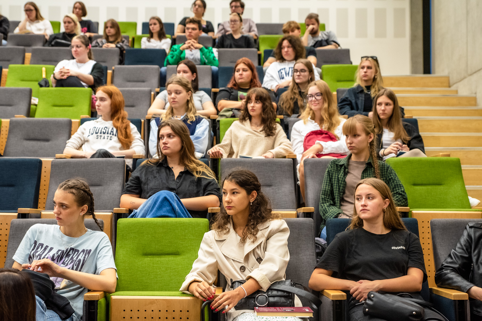 Studentai, auditorija