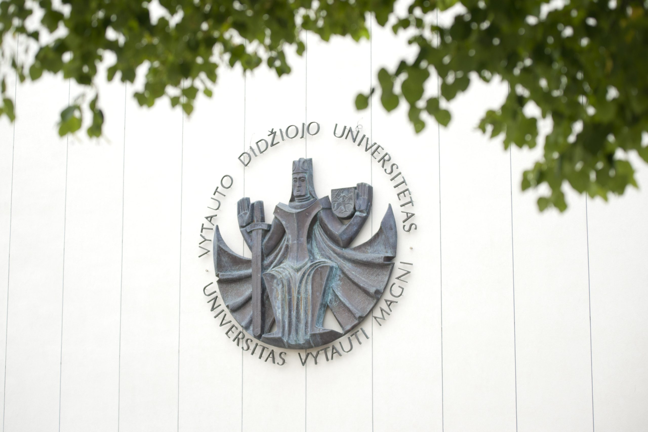 VDU herbas, ženklas, centriniai rūmai